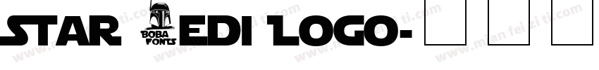 Star Jedi Logo字体转换